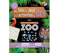 Mon bloc de jeux et d'activités pour le CE1 - Une SAISON AU ZOO - Aurore Meyer - Larousse - broché - Document jeunesse