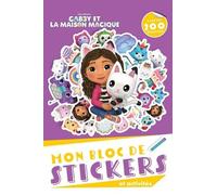 Mon Bloc De Stickers Et Activités Gabby Et La Maison Magique - Plus De 200 Stickers