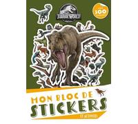 Jurassic World - Mon bloc de stickers et activités