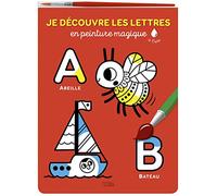 Mon bloc magique - Je découvre les lettres en peinture magique - Dès 4 ans