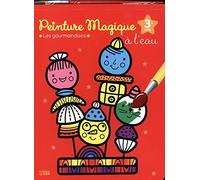 Mon bloc magique: Peinture magique à l'eau - Les gourmandises- Dès 3 ans