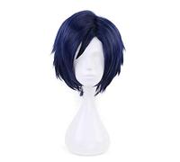 Mon Boku pas de héros académique Iida Tenya perruques court bleu 3/7 style cheveux synthétiques Anime Costume Cosplay perruque + casquette de perruque KUNZ8694