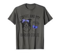 Mon Border Collie et Mon Chien de café pour la fête des mères T-Shirt