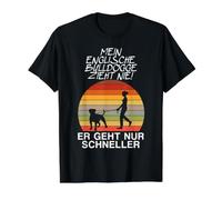 Mon Bouledogue Anglais Ne Tire Jamais - Vieux Bulldog Anglais T-Shirt Graphique avec Valeur