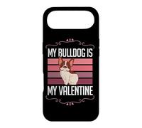 Mon Bouledogue est ma Saint-Valentin, Un Amour drôle en Forme de cœur Contre la Saint-Valentin Coque pour iPhone Air