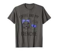 Mon Bouledogue français et Mon Chien de café pour la fête des mères T-Shirt