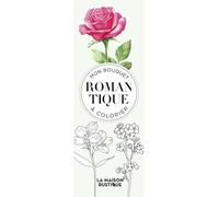 Collectif – Mon bouquet romantique à colorier – Livre-jeu – Flammarion