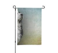 Mon bouvier bernois quotidien,Drapeau de jardin décoratif double face pour intérieur et extérieur, 30 x 45 cm