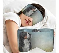 Mon bouvier bernois quotidien, Masque de sommeil pour la maison, les voyages et le travail posté, couvrant entièrement les yeux et bloquant la lumière