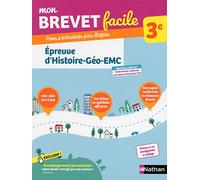 Mon Brevet facile – Épreuve de Histoire-Géographie-EMC – 3e – Nathan