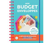 Éditions 365 – Mon budget enveloppes à petit prix – 10 enveloppes, pochette zippée, stickers
