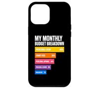 Mon Budget mensuel Vie de Joueur de Pickleball Coque pour iPhone 12 Pro Max