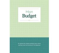 Mon Budget (vert) - Petra Theissen - Chantecler - Carnet (de voyage, intime, de notes)