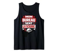 Mon Bureau Sent la Science de l'humour Débardeur