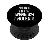 Mon c t W - Design Amusant pour Les Enseignants, Les médecins PopSockets PopGrip Adhésif