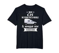 Mon c15 ne perd Pas d'huile il Marque Son Territoire T-Shirt, Homme Grandes Tailles, Noir, 3X Tall