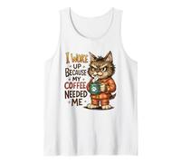 Mon café Avait Besoin de Moi pour me réveiller, Chat Débardeur
