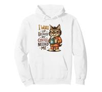 Mon café Avait Besoin de Moi pour me réveiller, Chat Sweat à Capuche
