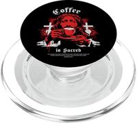 Mon café est sacré pour Moi ! Dicton Populaire de l'église du café PopSockets PopGrip pour MagSafe