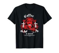 Mon café est sacré pour Moi ! Dicton Populaire de l'église du café T-Shirt