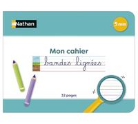 Mon cahier bandes lignées 5 mm