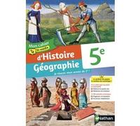 Mon cahier bi-média d'Histoirstoire Géographie 5e- Cahier de l'élève - 2021 Céline Dhers (Collection dirigée par), Aurélie Rousseaux-Marsaleix (Auteur), Caroline Normand (Collection dirigée par), Stép