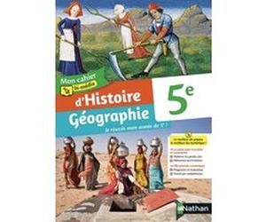Mon cahier bi-média d'Histoirstoire Géographie 5e- Cahier de l'élève - 2021 Céline Dhers (Collection dirigée par), Aurélie Rousseaux-Marsaleix (Auteur), Caroline Normand (Collection dirigée par), Stép