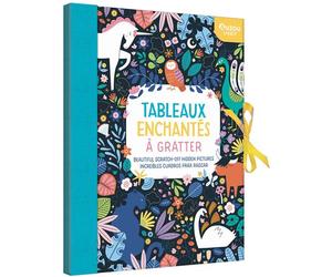 Mon cahier créa - Tableaux enchantés à gratter - Anna Deegan - Auzou Philippe Eds - relié - Document jeunesse