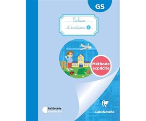 Mon cahier d’écriture 1 GS (2024) - Cahier - Julie Rinaldi - Librairie Des Ecoles - broché - Scolaire / Universitaire