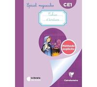 Mon Cahier D?Écriture Spécial Majuscules Ce1 Méthode Explicite - Cahier