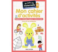 Mon cahier d'activités - Chez les moyens: Graphisme - Coloriages magiques - Lettres et mots...