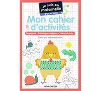 Mon cahier d'activités - Chez les petits Graphisme - Coloriages magiques - Lettres et mots... - Astrid Chef D'Hotel - Flammarion Jeunesse Pere Castor - broché - Document jeunesse