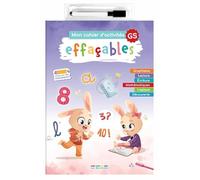 Mon cahier d'activités effaçables - Grande section: Conçu par des enseignants
