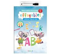 Mon cahier d'activités effaçables - Lettres majuscules MS-GS Conçu par des enseignants - Camille Denoël - Rue Des Ecoles - broché - Scolaire / Universitaire