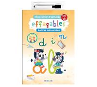 Mon cahier d'activités effaçables - Lettres minuscules MS-GS: Conçu par des enseignants