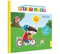 Auzou – Cahier d'autocollants P'tit Loup – + de 80 stickers