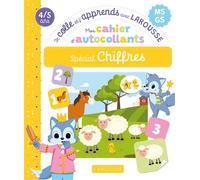 Larousse – Mon cahier d'autocollants spécial Chiffres (MS/GS) – Je colle et j'apprends avec Larousse