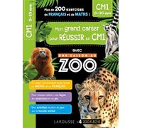 Collectif – Mon cahier de CM1 – Une saison au zoo – Larousse – Broché