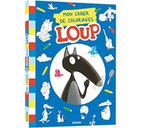 Mon Cahier de coloriage loup - Orianne Lallemand - Auzou Éditions - broché - Document jeunesse