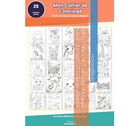 Mon Cahier de Coloriage Magique - Chats, Licornes & Copains Rigolos