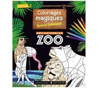 Mon Cahier De Coloriages Magiques Spécial Savane