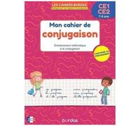 Mon Cahier De Conjugaison Ce1-Ce2