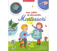 Mon cahier de découvertes Montessori - Pochette avec 70 autocollants - À partir de 3 ans