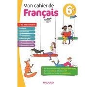 Mon cahier de français 6e (2017) Edition 2017 - Evelyne Ballanfat - Magnard - broché - Scolaire / Universitaire
