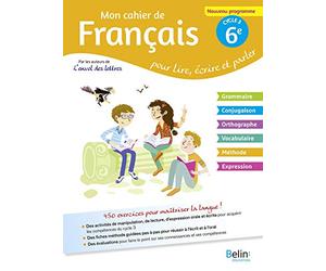 Mon cahier de Français 6e