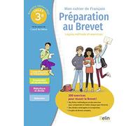 Collectif – Mon cahier de français : spécial brevet 2022 – Préparation au brevet 3e cycle 4 – Broché