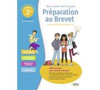 Collectif – Mon cahier de français : spécial brevet 2022 – Préparation au brevet 3e cycle 4 – Broché