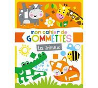 Mon cahier de gommettes - Les animaux - Creations Idees Book - 1 2 3 Soleil - broché - Document jeunesse