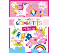 Mon cahier de gommettes - Les licornes - Atelier Cloro - 1 2 3 Soleil - broché - Document jeunesse