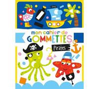 Mon cahier de gommettes - Les pirates - Atelier Cloro - 1 2 3 Soleil - broché - Document jeunesse